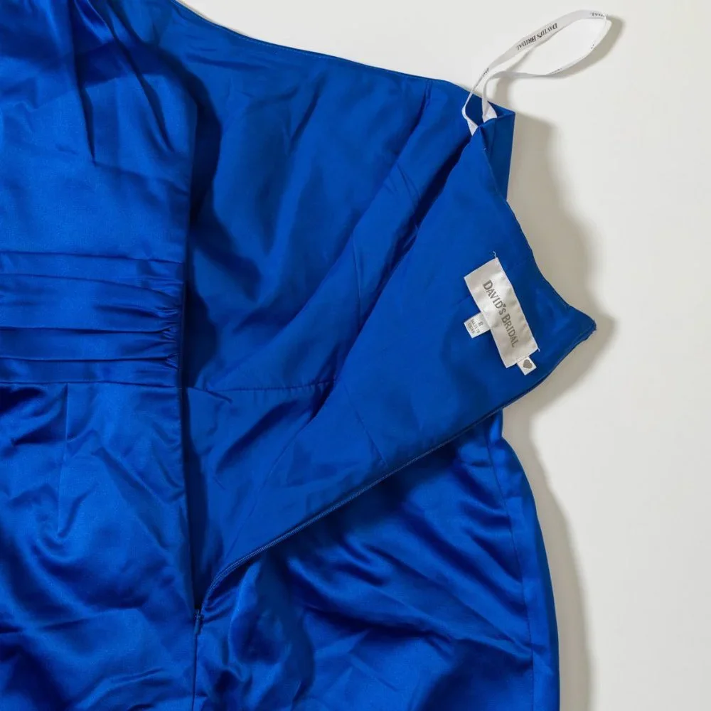David’s Bridal - Dress NWT - Blue - Picture 6 of 12